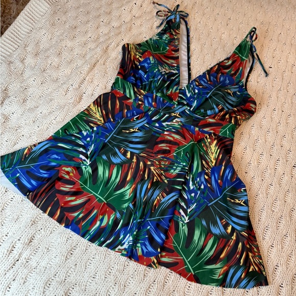 NWOT Tropical Bathing suit size L - Picture 5 of 9